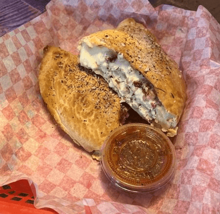 Chicken Bacon Ranch Calzone