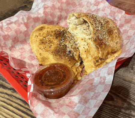 Buffalo Chicken Calzone